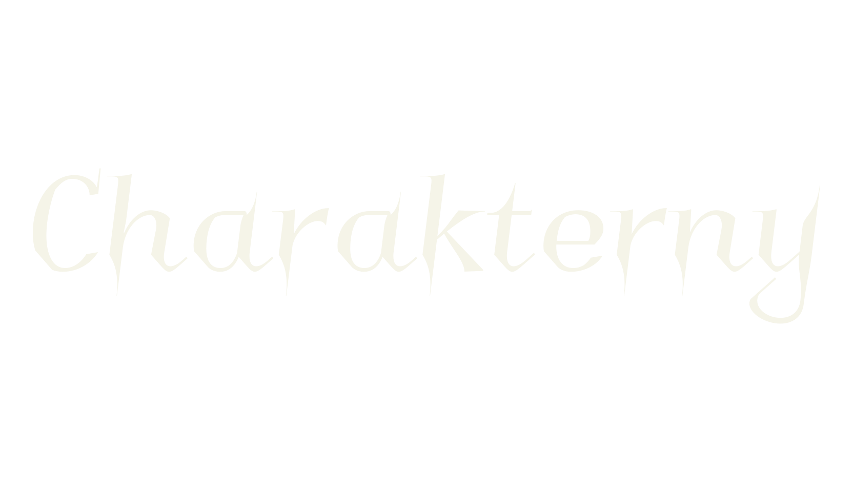 Charakterny, display market font preview