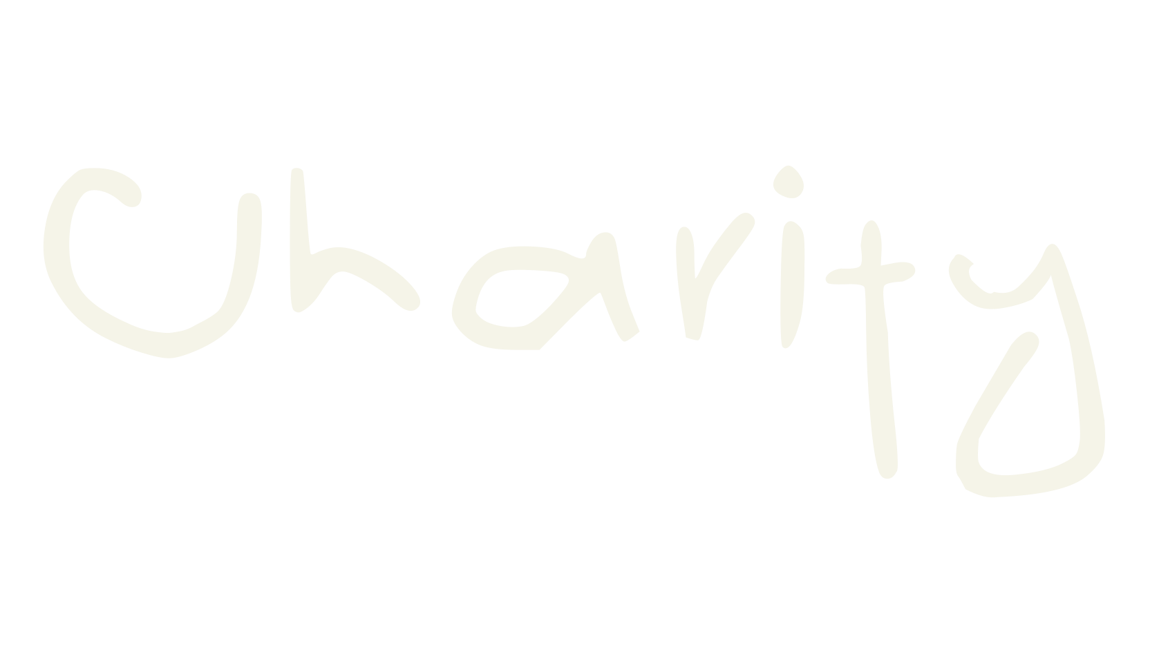 Charity, handwriting font preview
