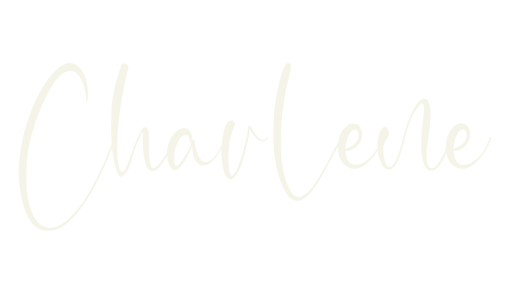 Charlene, lettering font preview