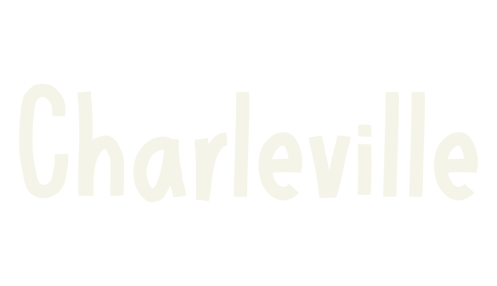 Charleville, lettering font preview