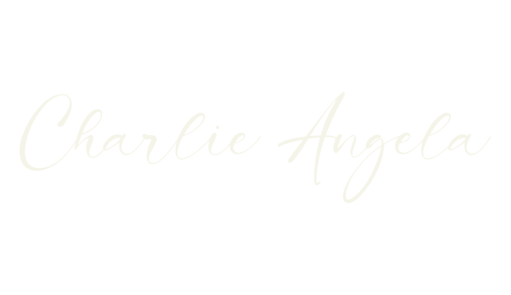 Charlie Angela, fashion sign font preview