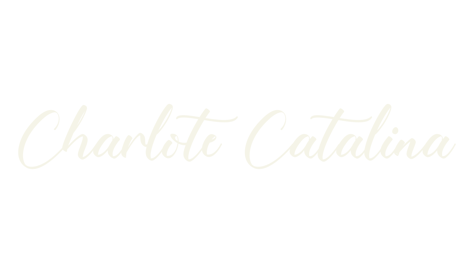 Charlote Catalina, calligraphy font preview