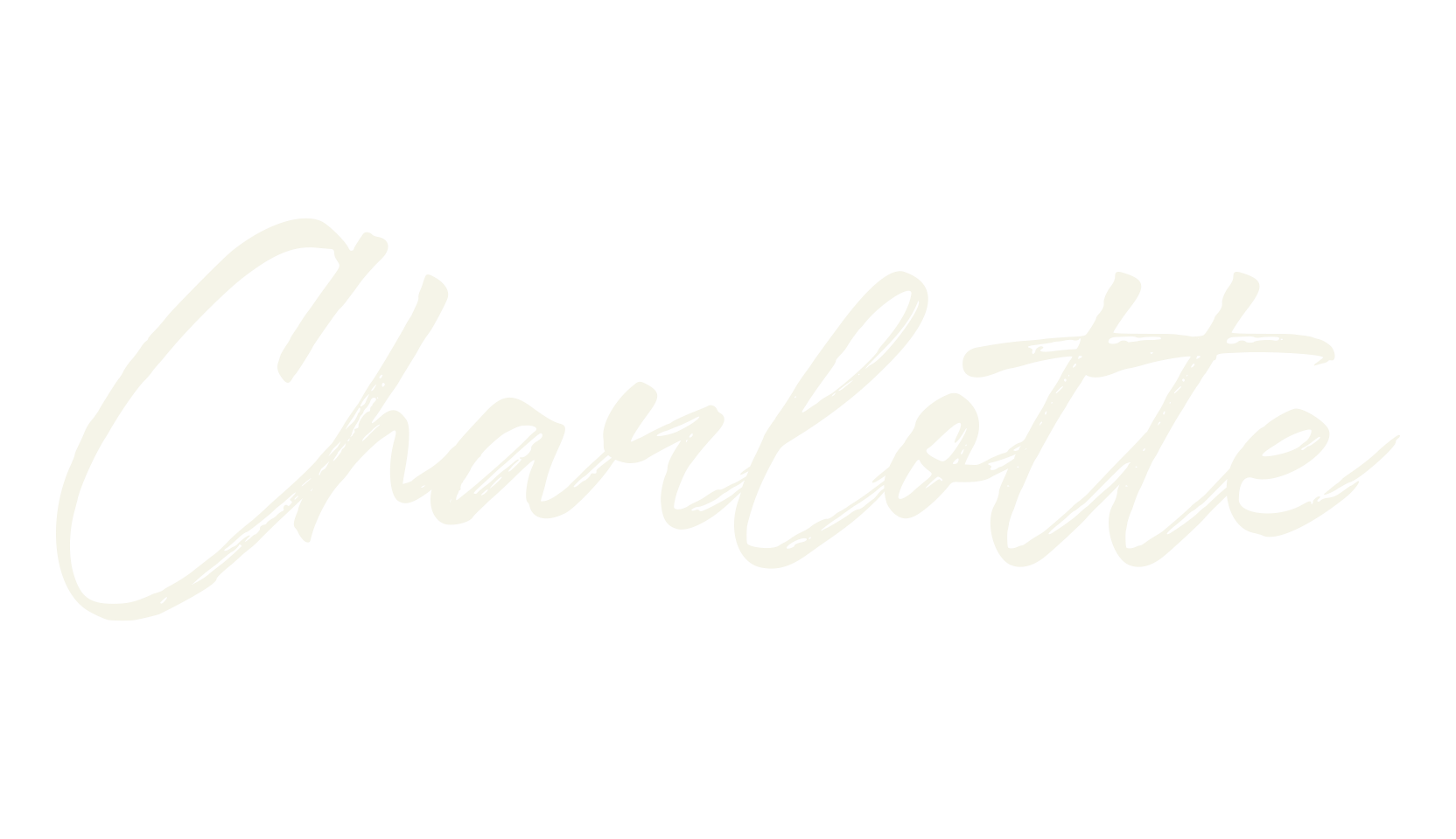 Charlotte, calligraphy font preview