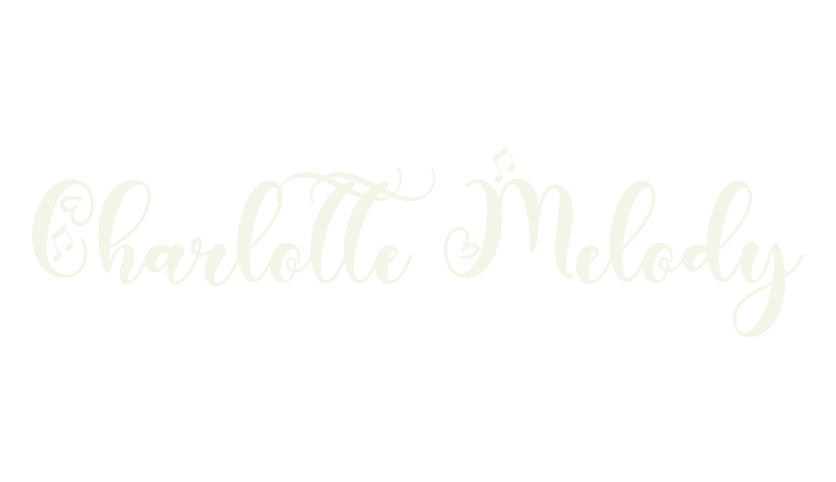 Charlotte Melody, flower font preview