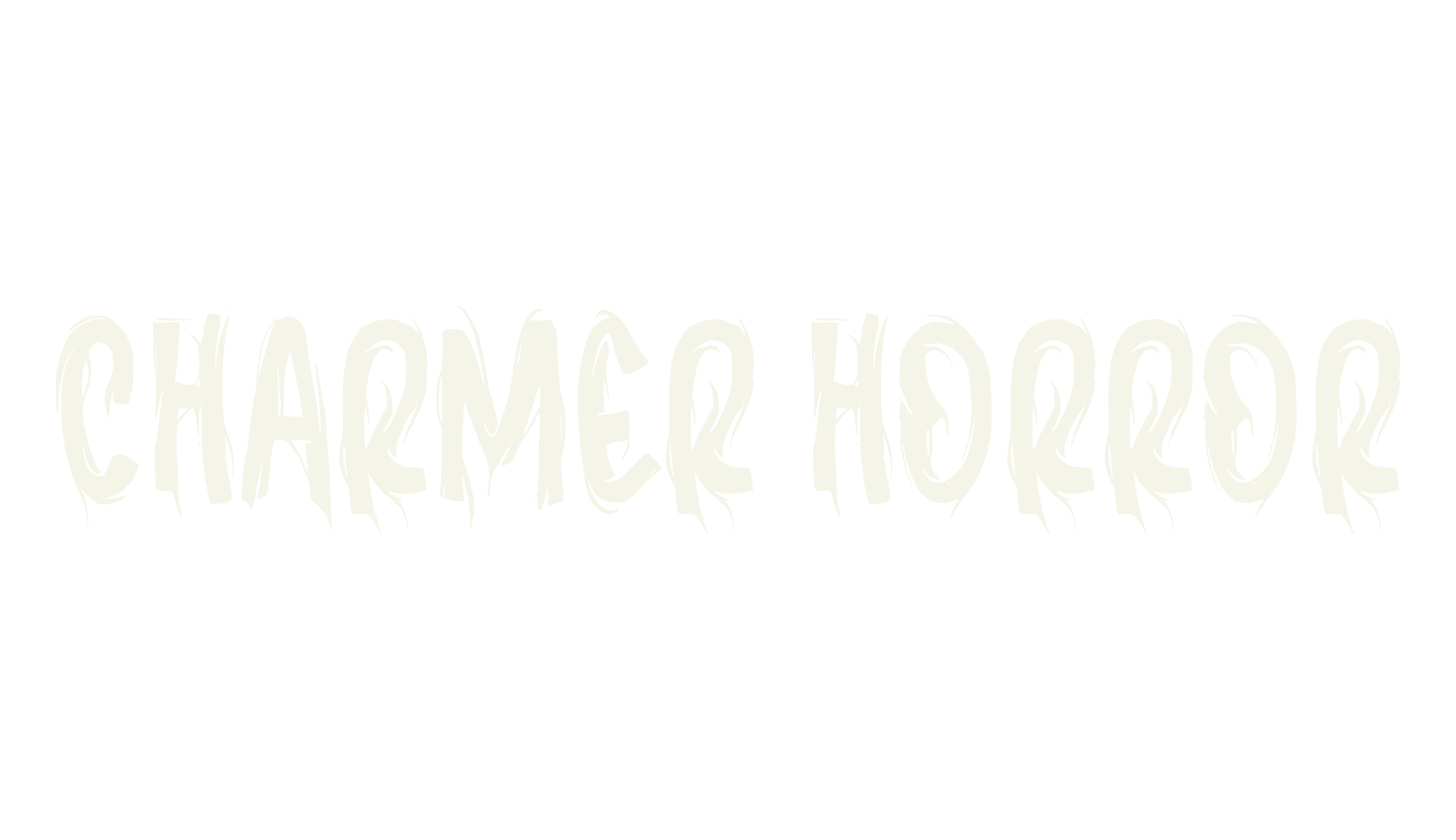 Charmer Horror, horror font preview