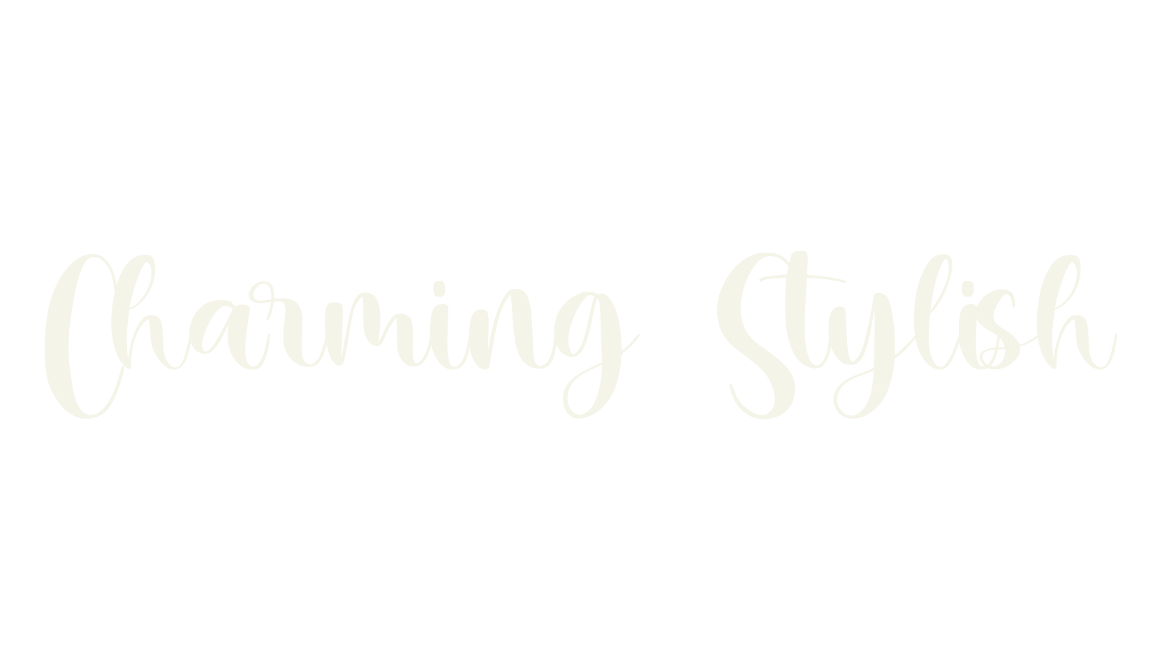 Charming Stylish, script font preview