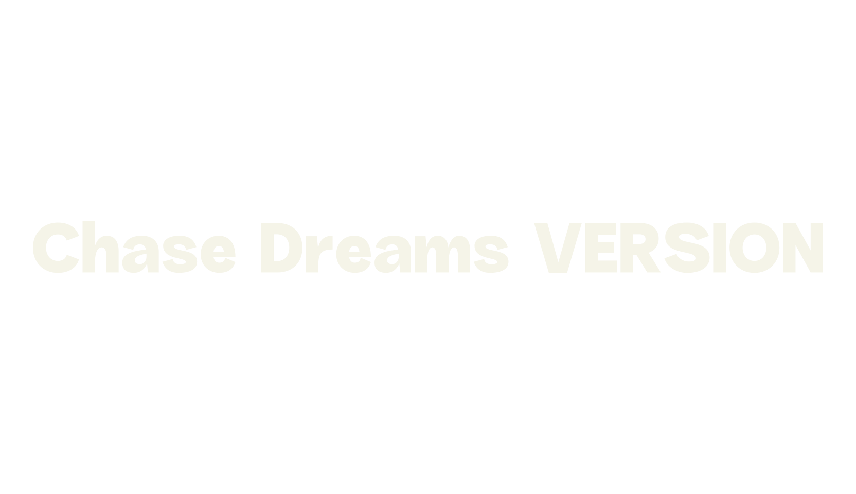 Chase Dreams VERSION, sans serif font preview