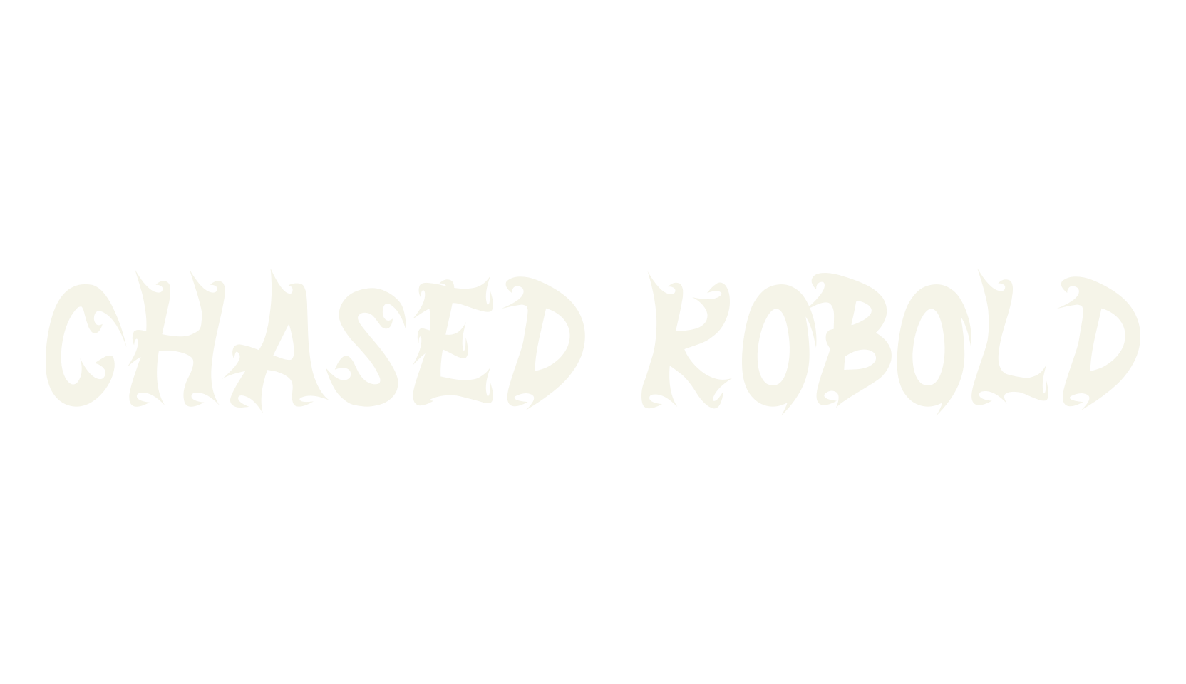 Chased Kobold, movies font preview