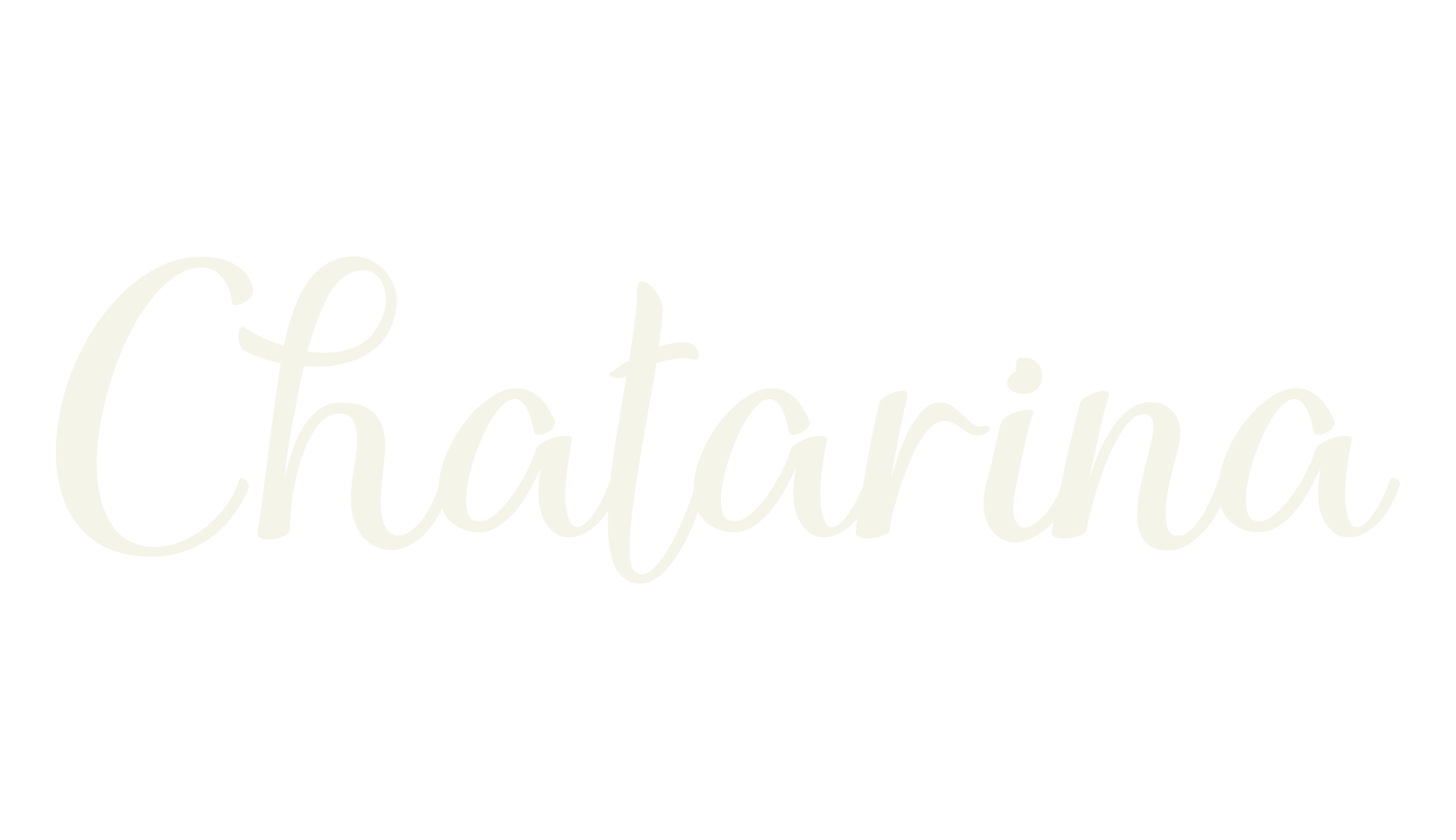 Chatarina, calligraphy font preview