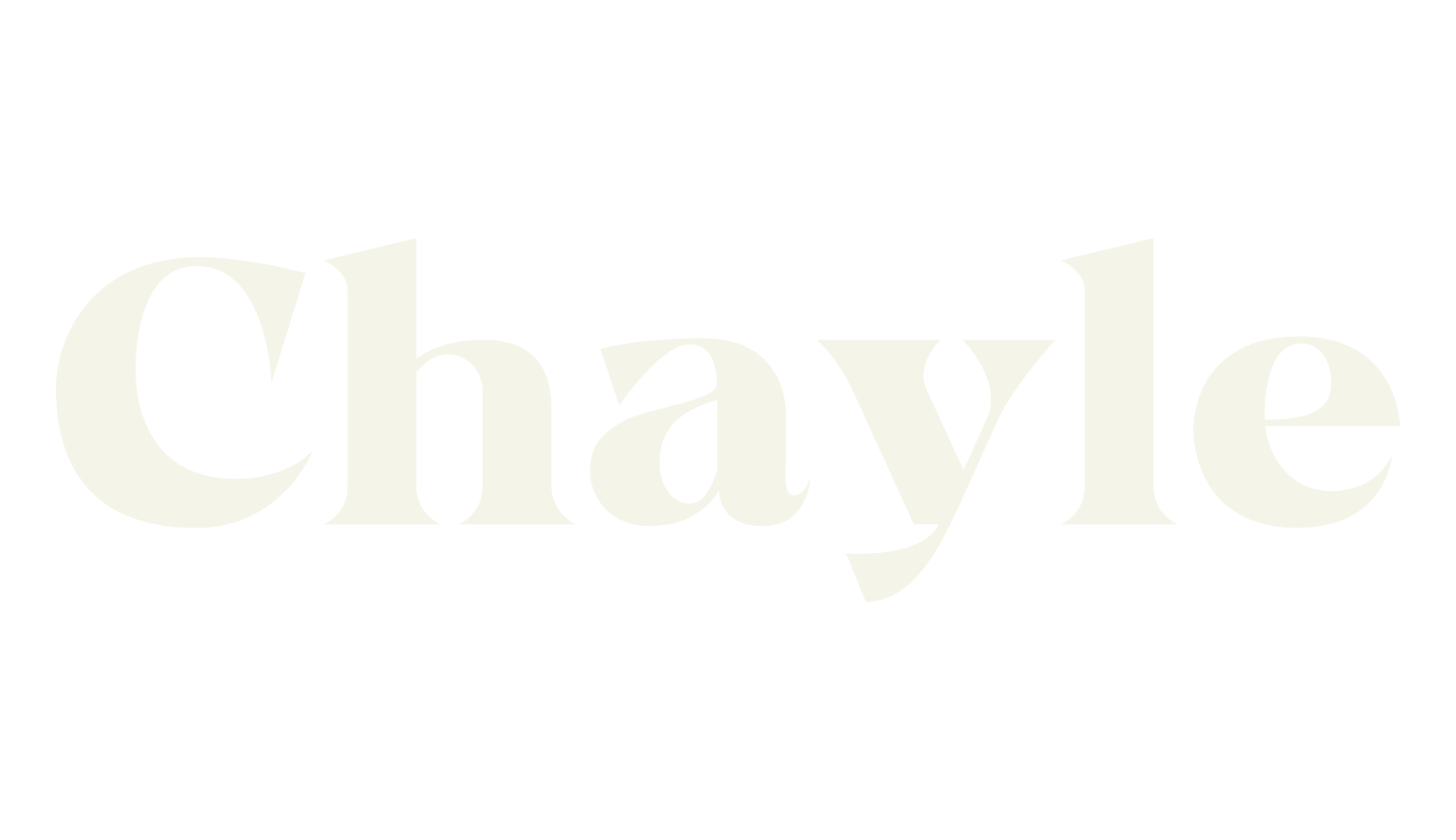 Chayle, bold font preview