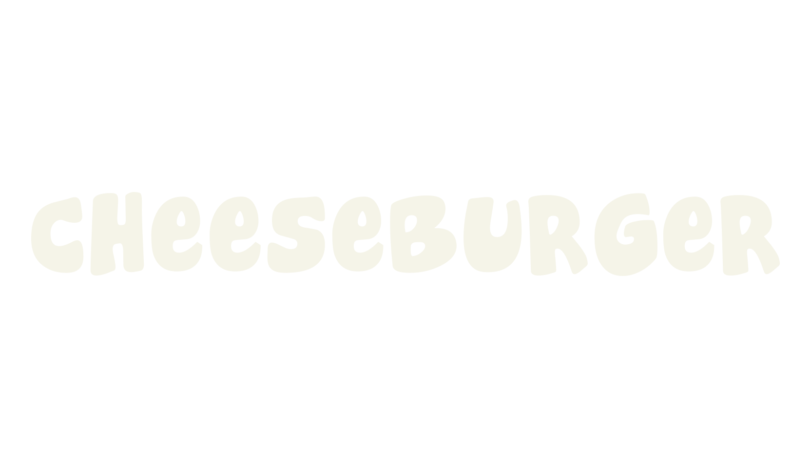 Cheeseburger, display market font preview