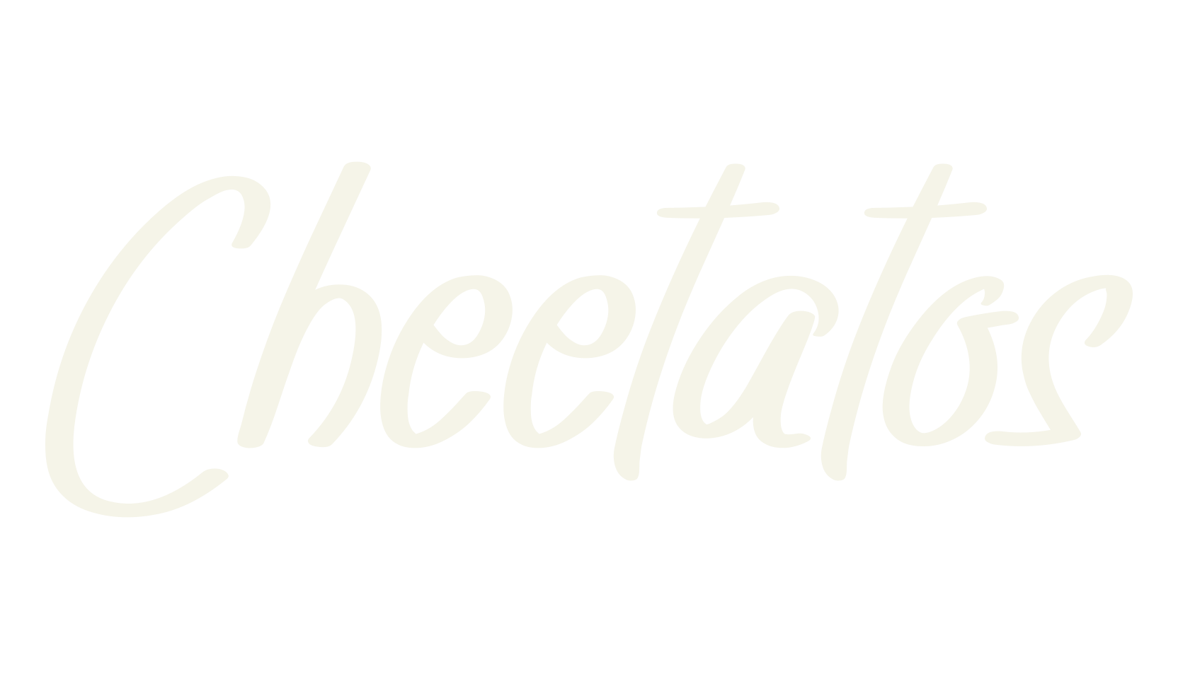 Cheetatos, food font preview