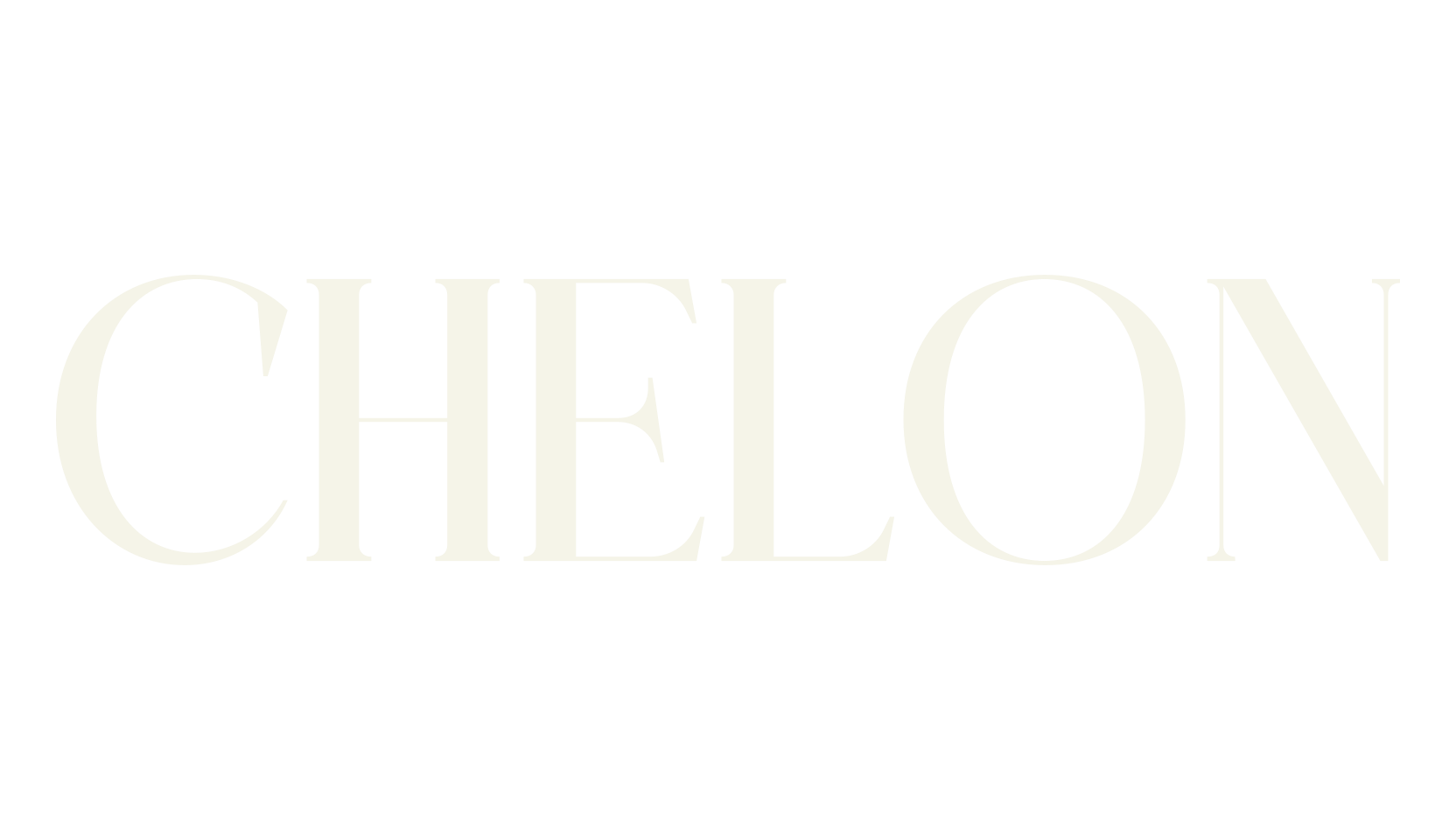CHELON, fancy font preview