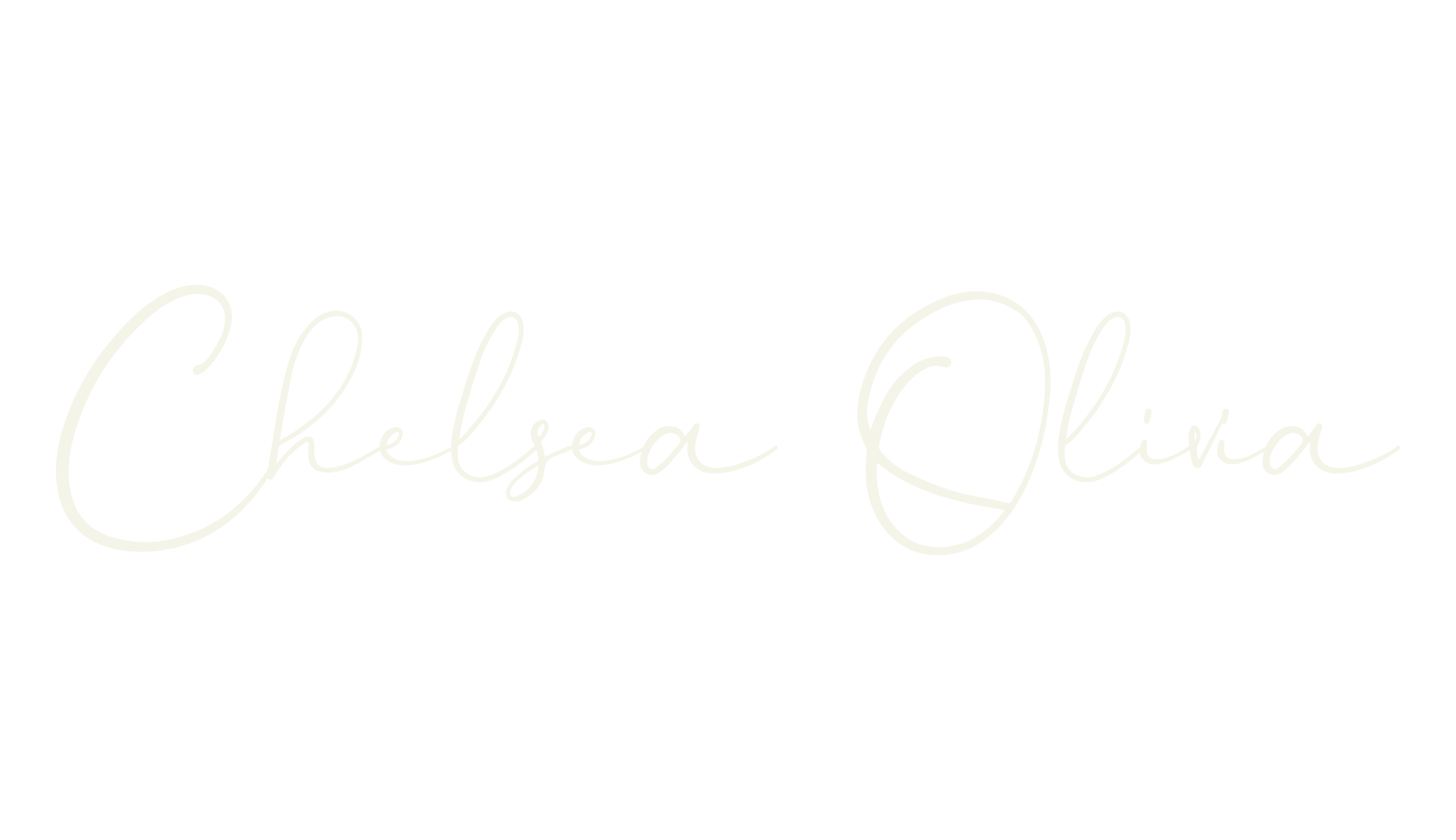 Chelsea Olivia, handwriting font preview