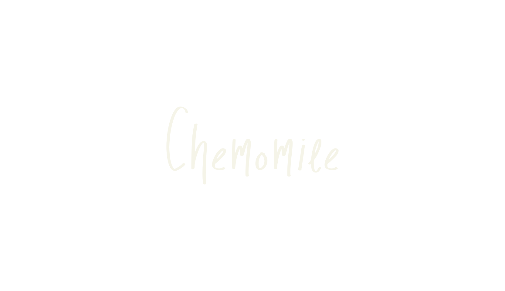 Chemomile, doodles font preview