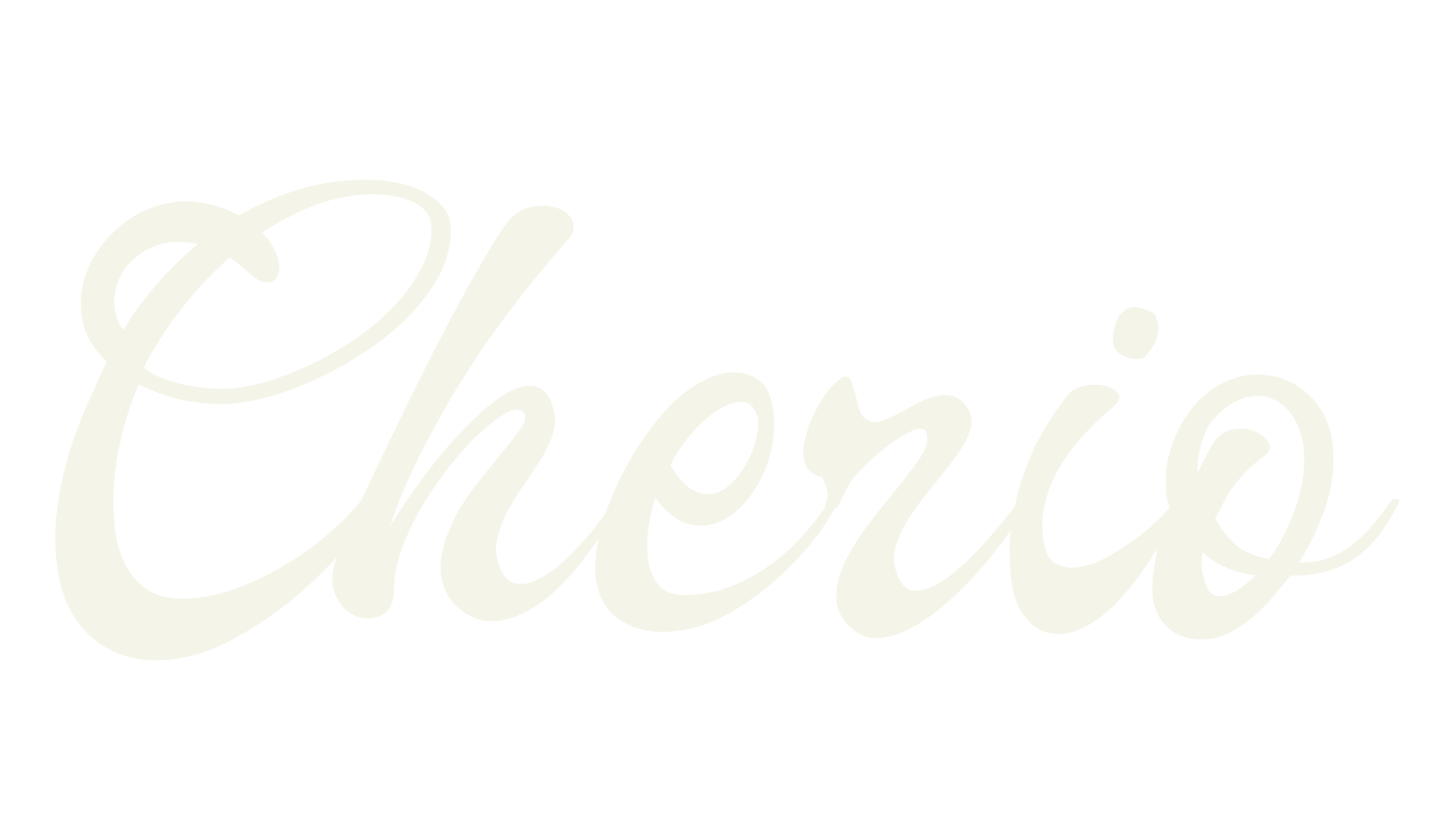 Cherio, brush font preview