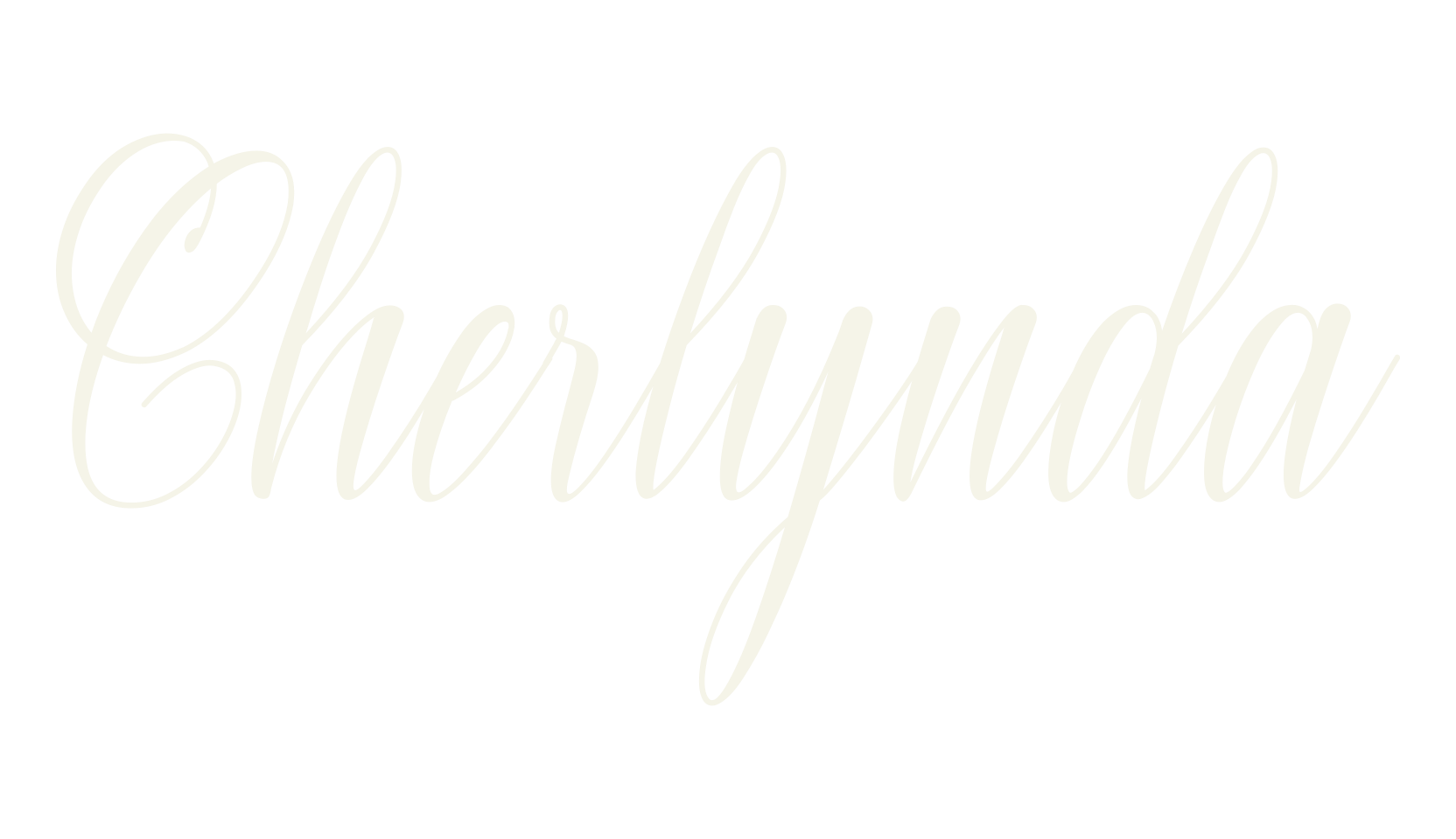 Cherlynda, calligraphy font preview
