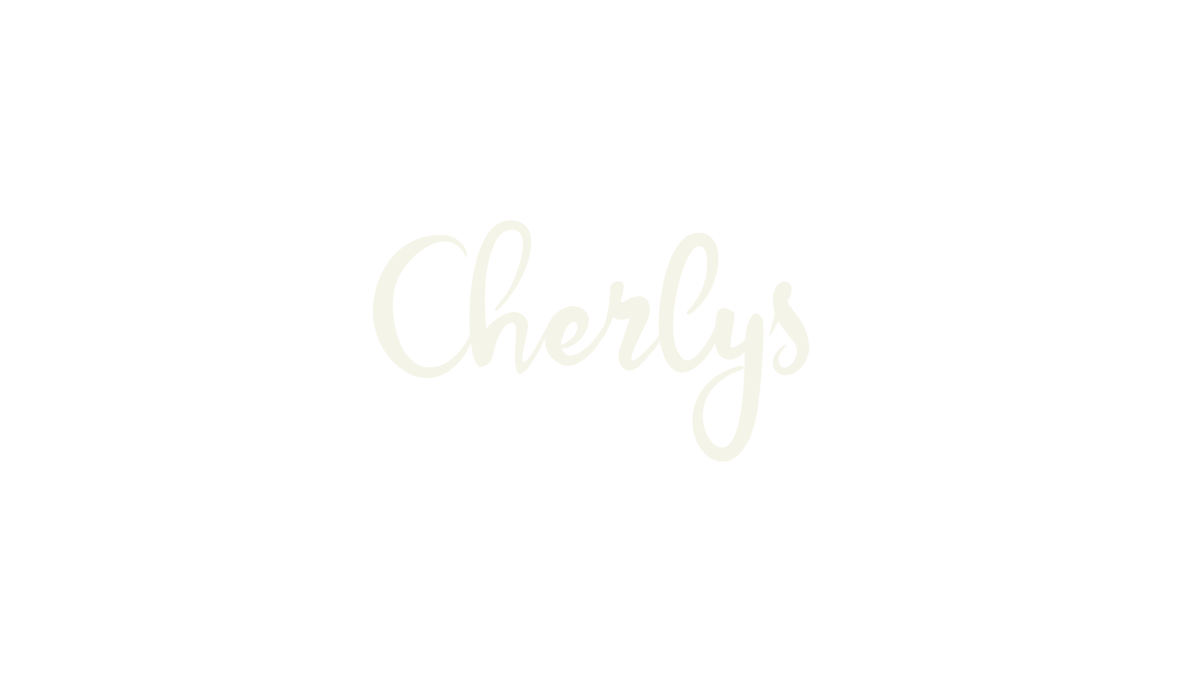 Cherlys, script font preview