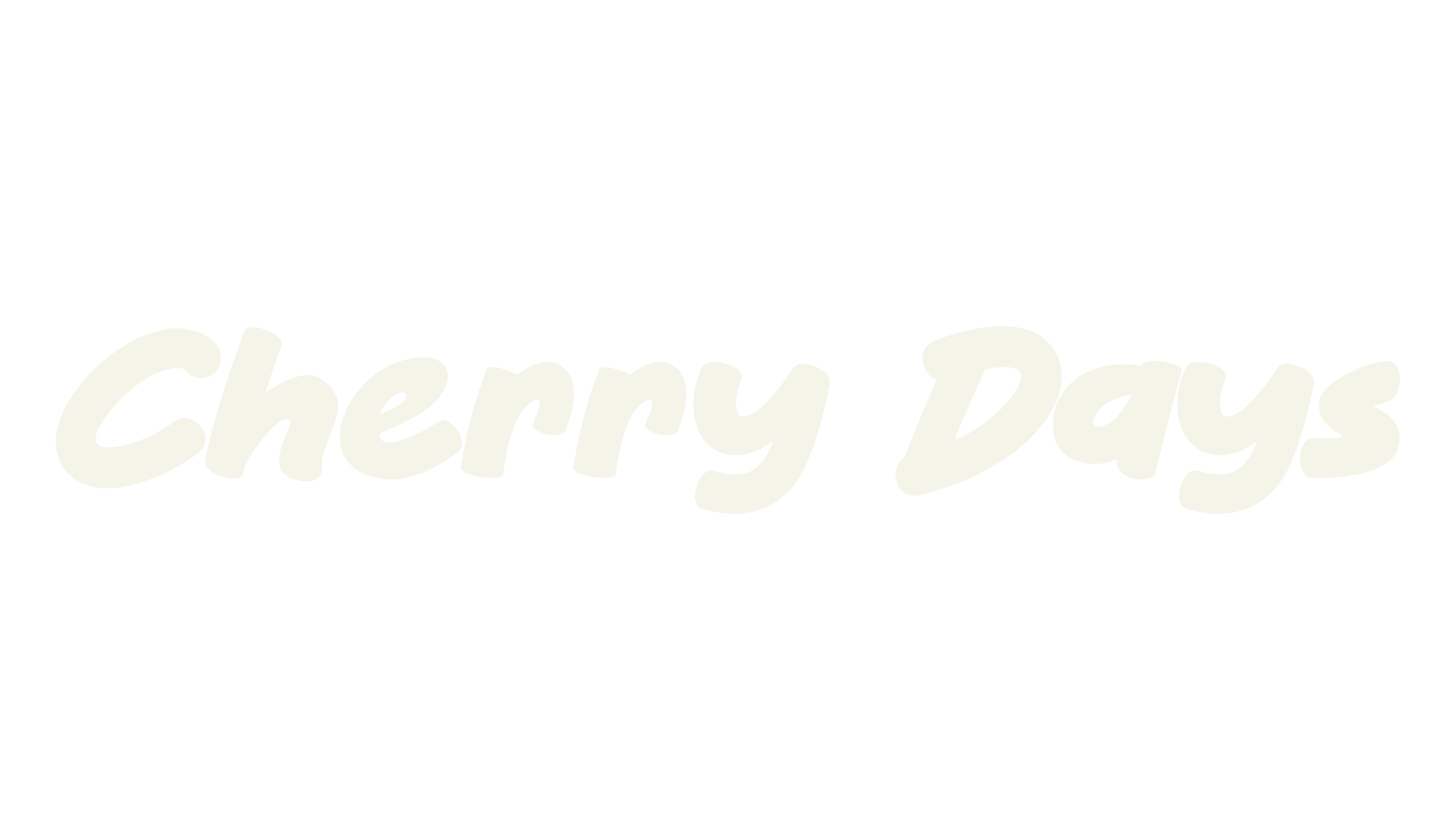 Cherry Days, fashion script font preview
