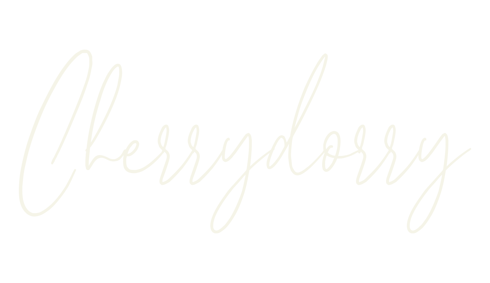 Cherrydorry, display font preview