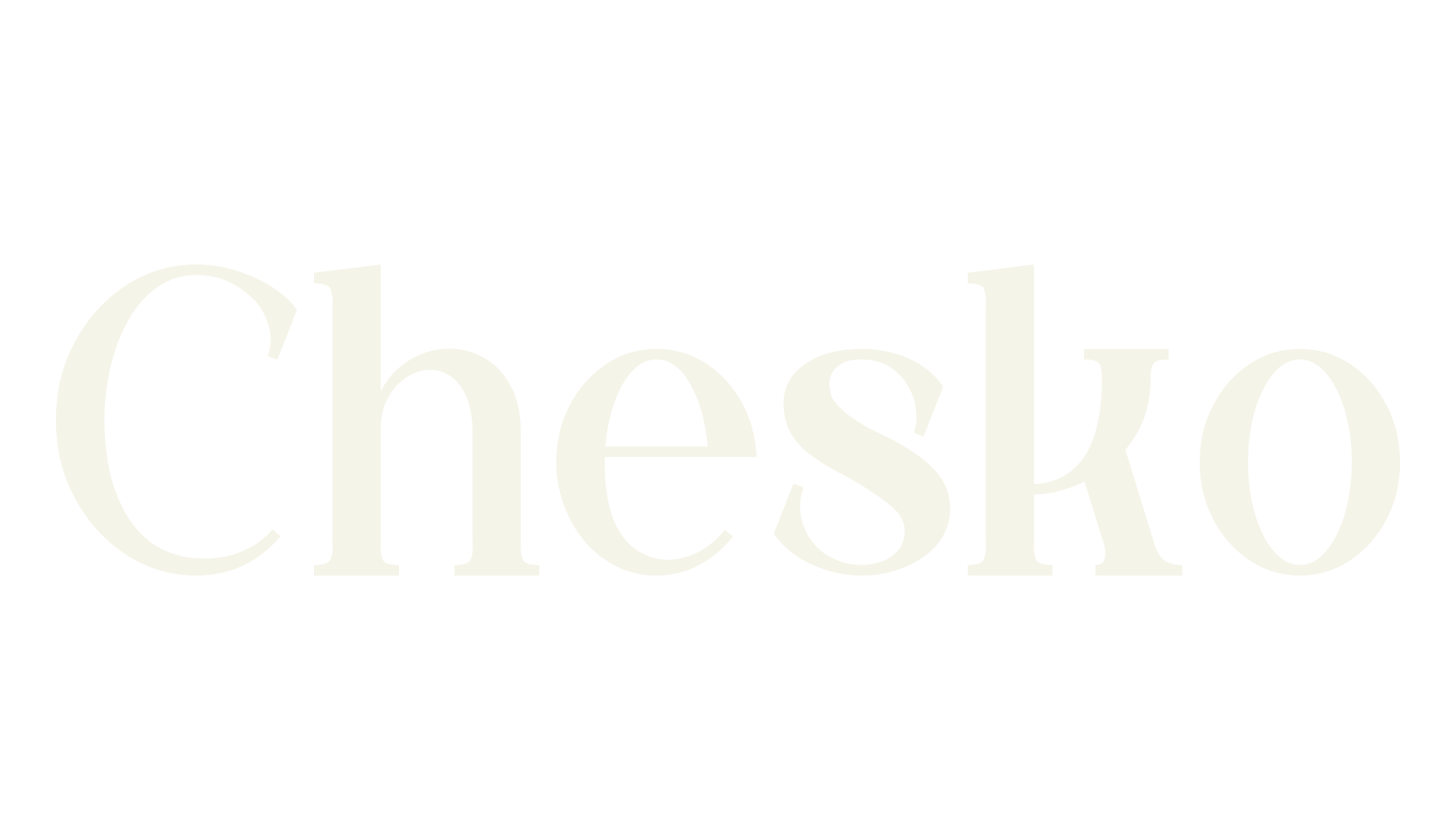 Chesko, invitation font preview