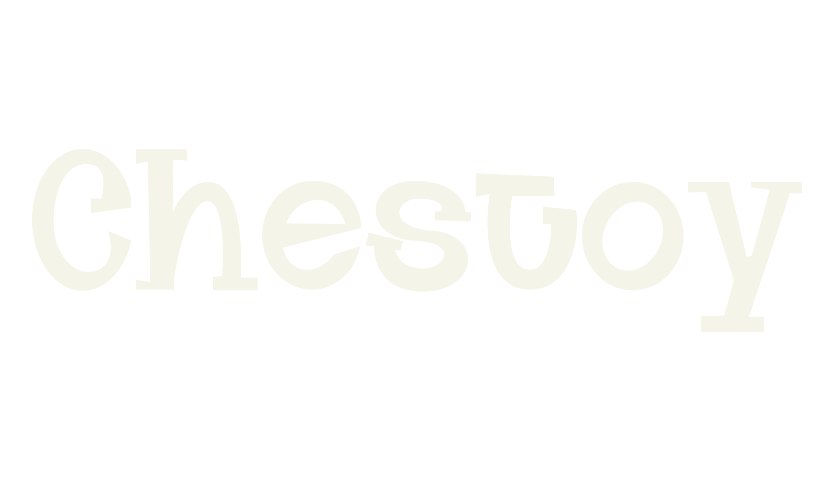 Chestoy, serif font preview