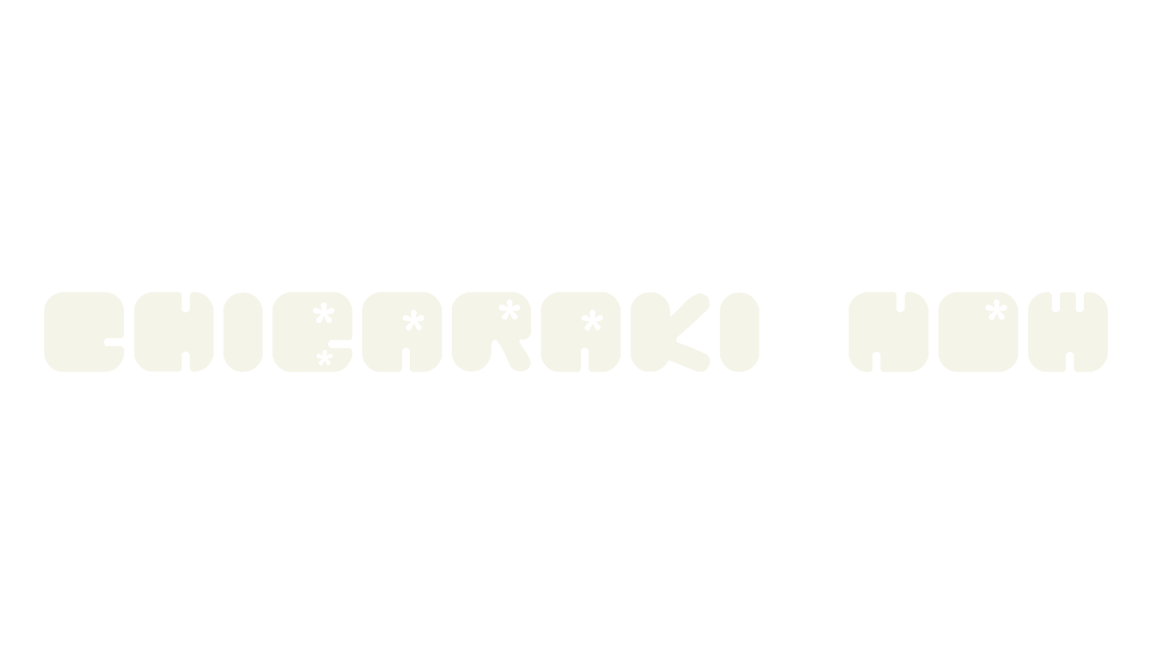 Chibaraki Now, decorative font preview