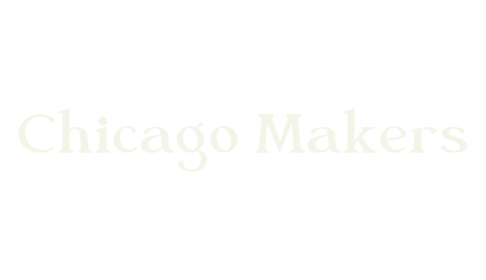 Chicago Makers, display market font preview