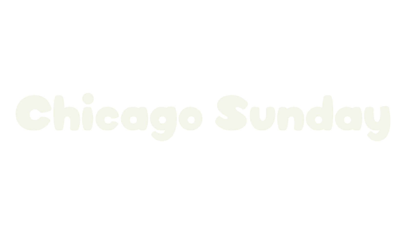 Chicago Sunday, cute font preview