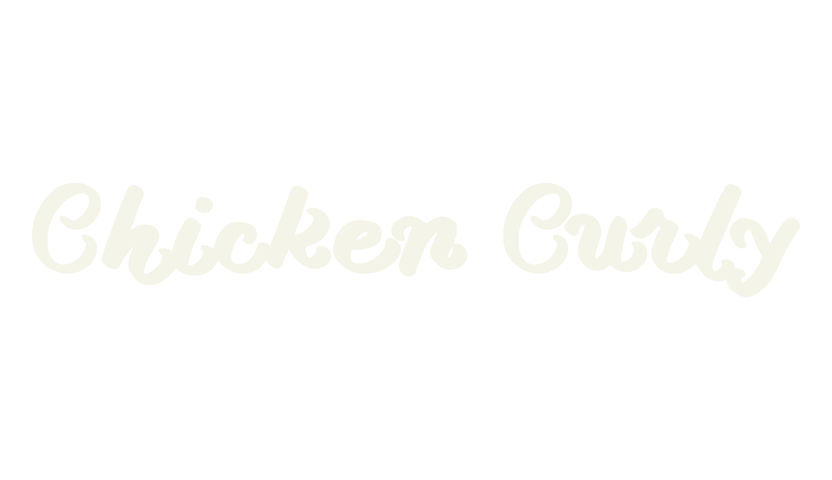 Chicken Curly, curly font preview