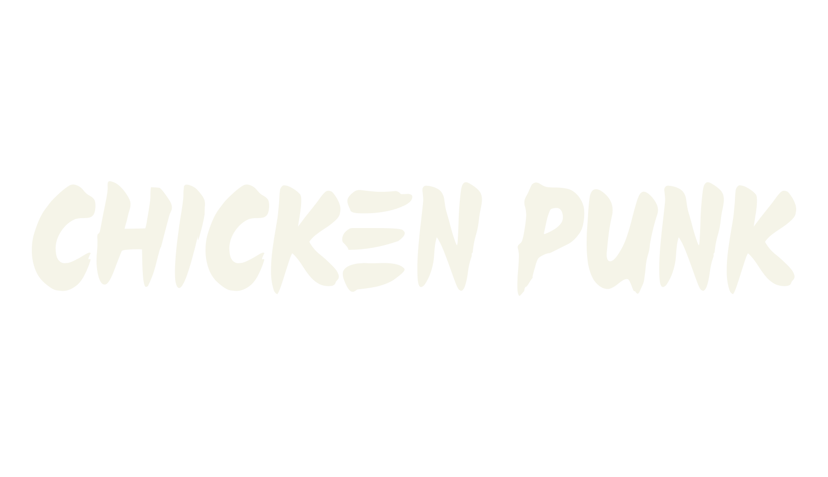 Chicken Punk, graffiti font preview