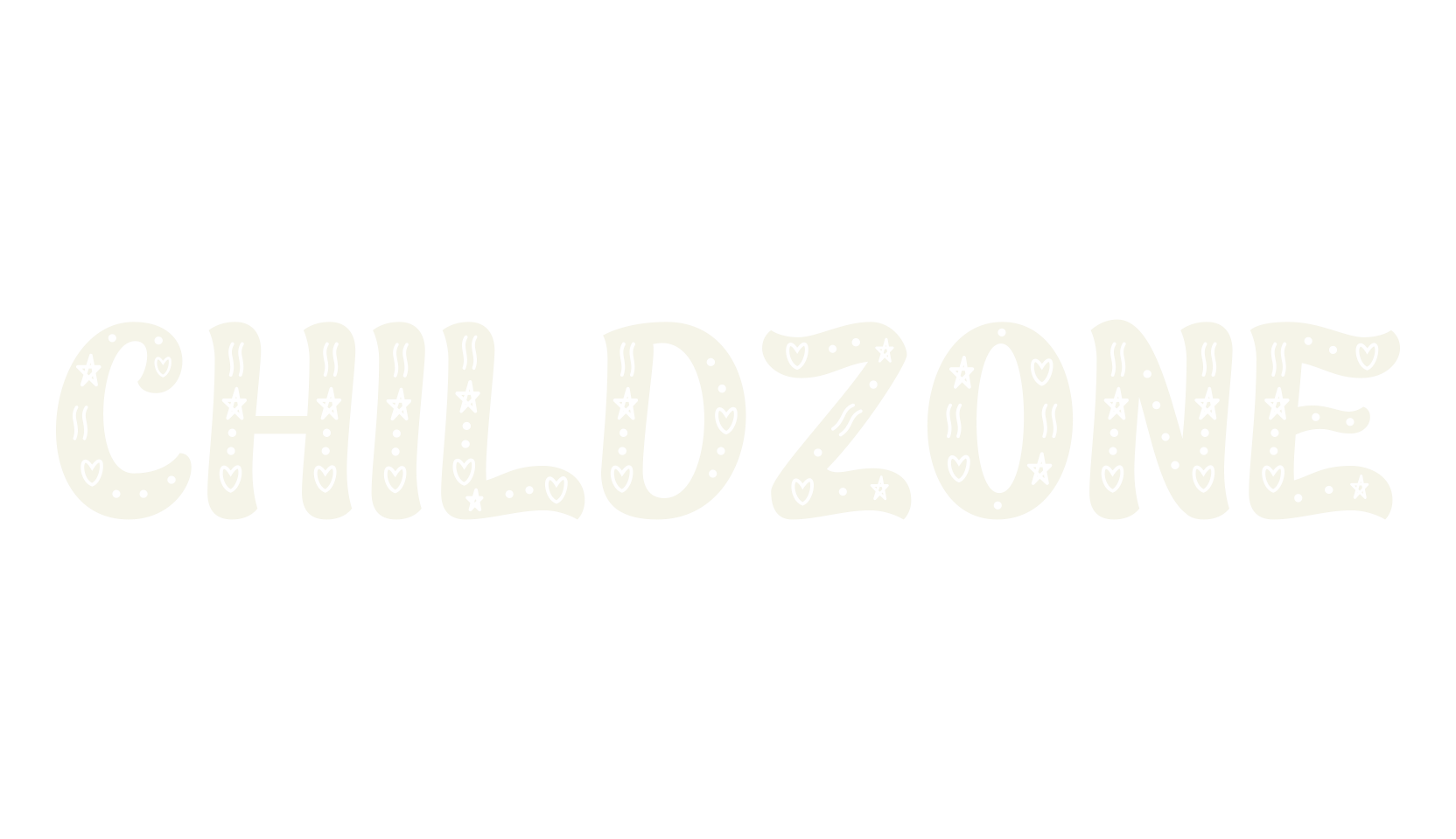 Childzone, bold font preview