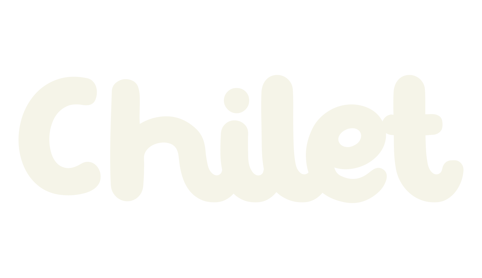 Chilet, handwritten font preview