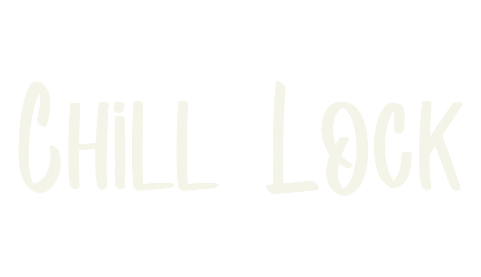 Chill Lock, script font preview