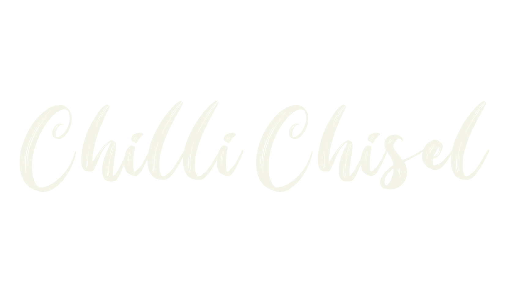 Chilli Chisel, brush font preview