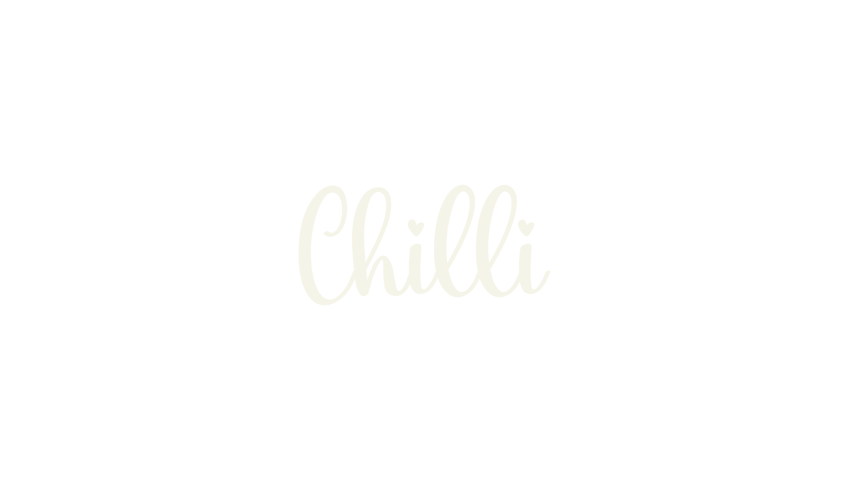 Chilli, calligraphy font preview