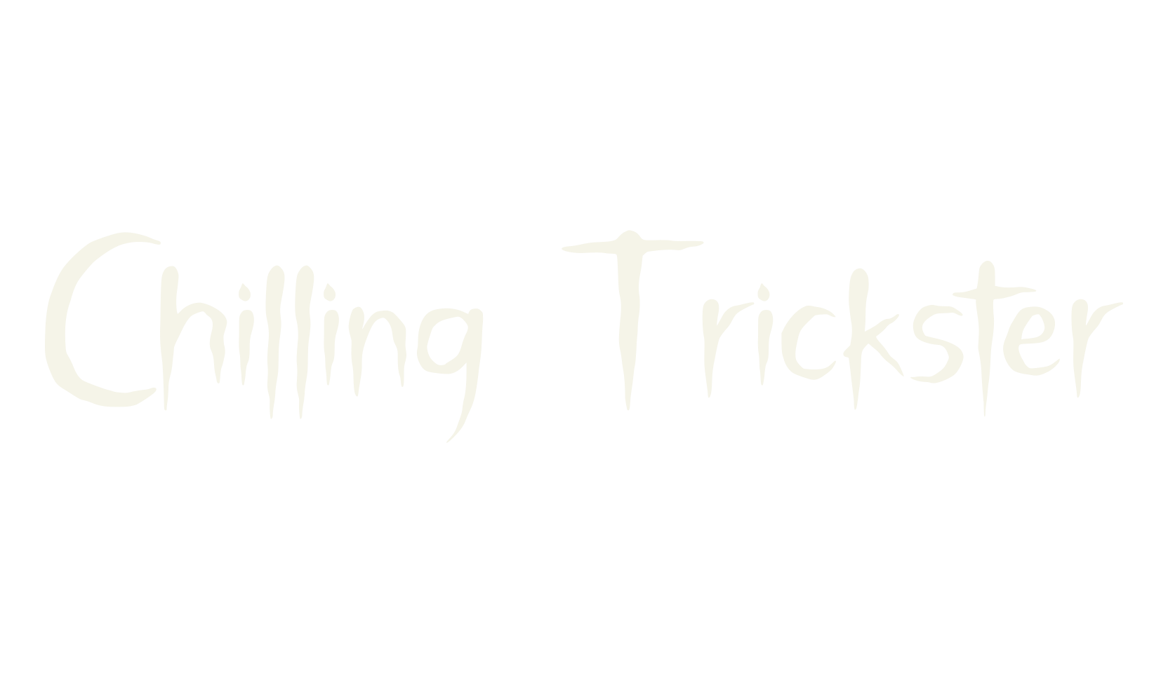 Chilling Trickster, scary font preview