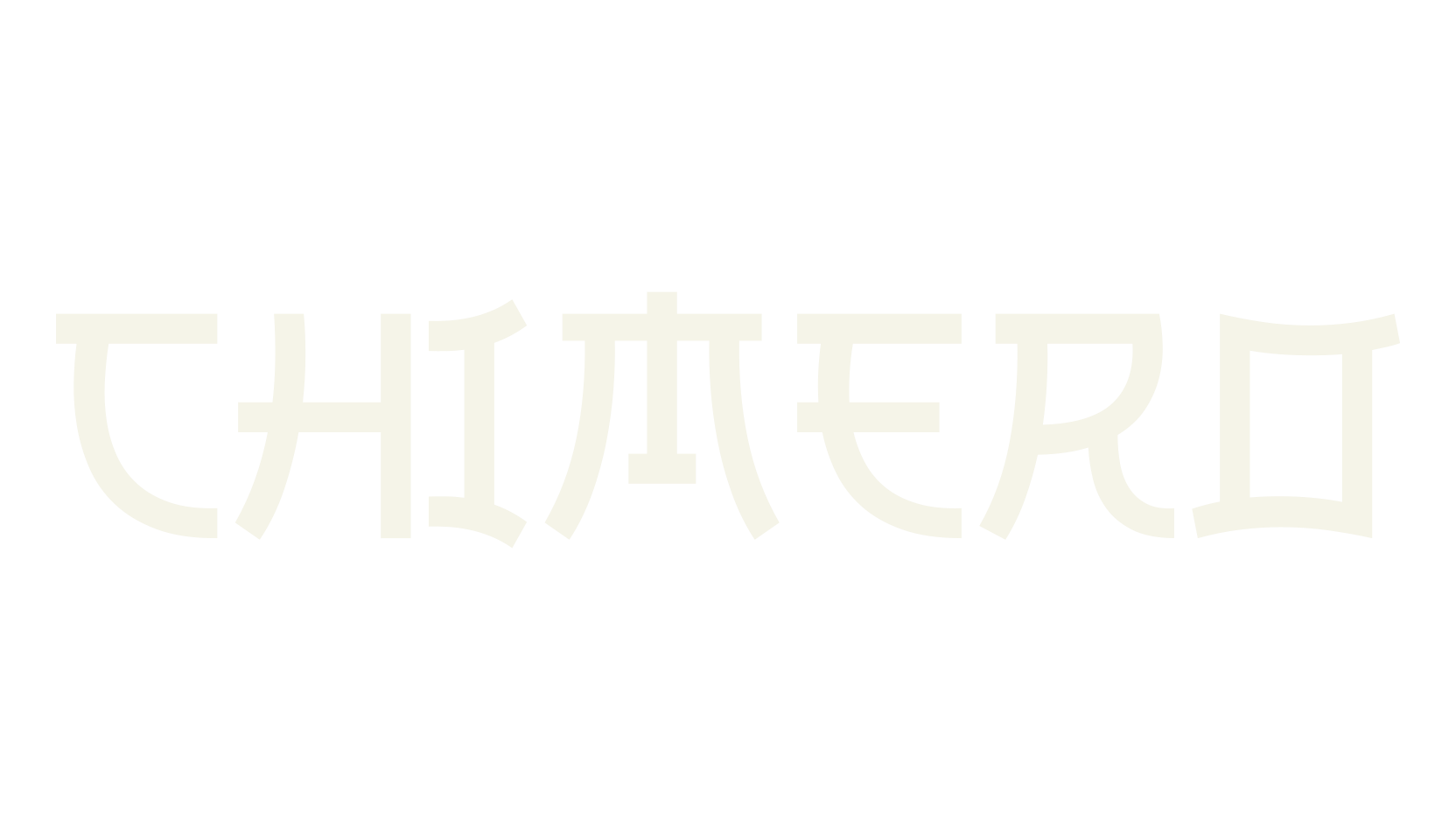 CHIMERO, japanese font preview
