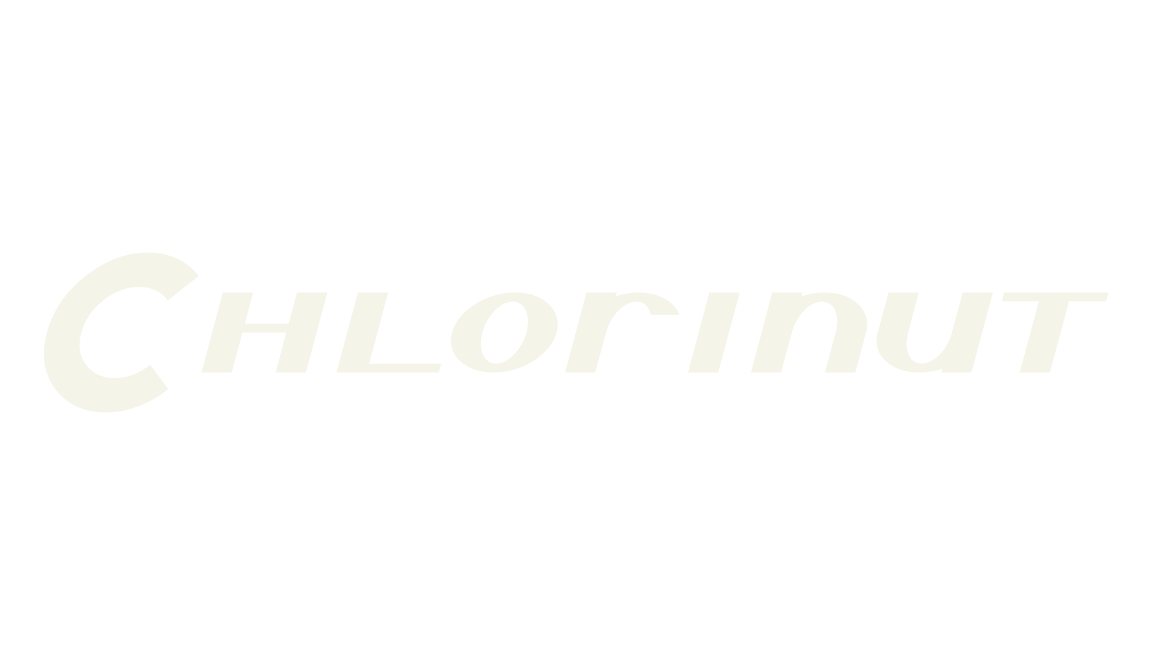 Chlorinut, italic font preview