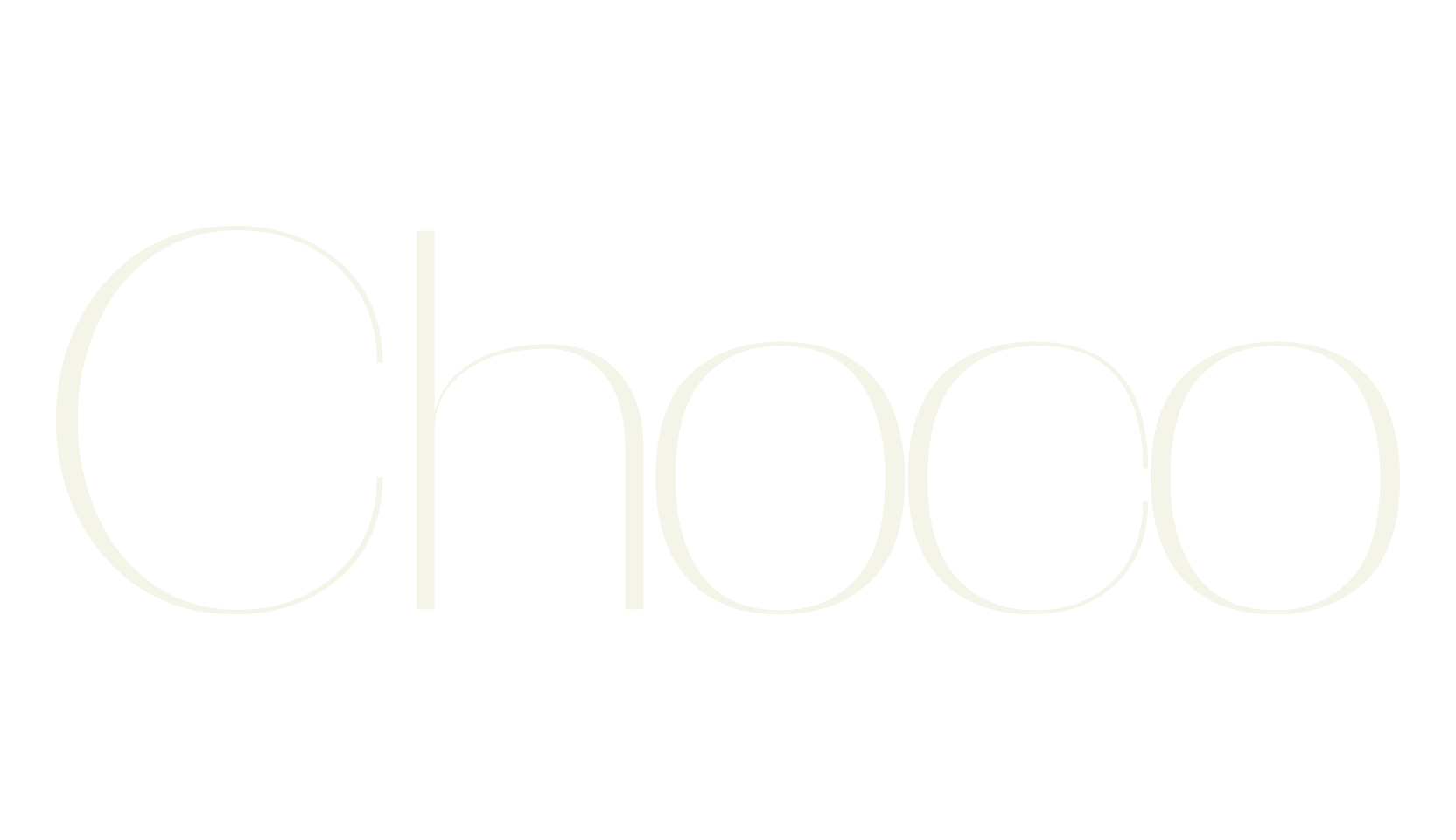 Choco, sans serif font preview
