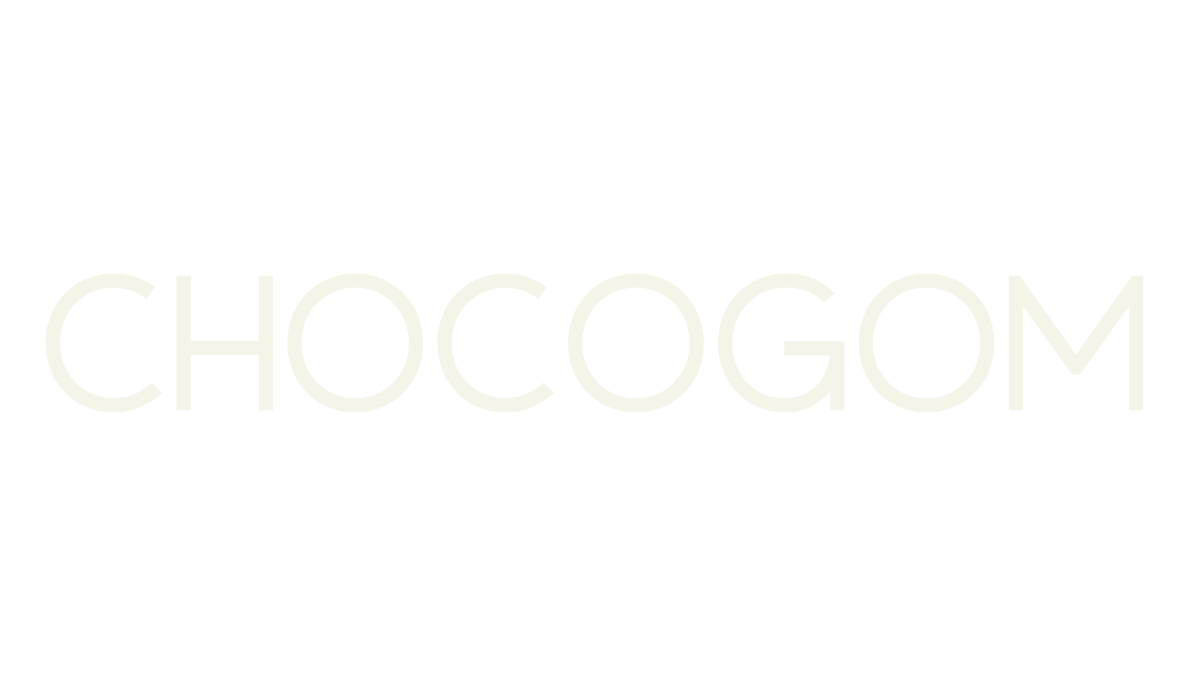 Chocogom, sans serif font preview