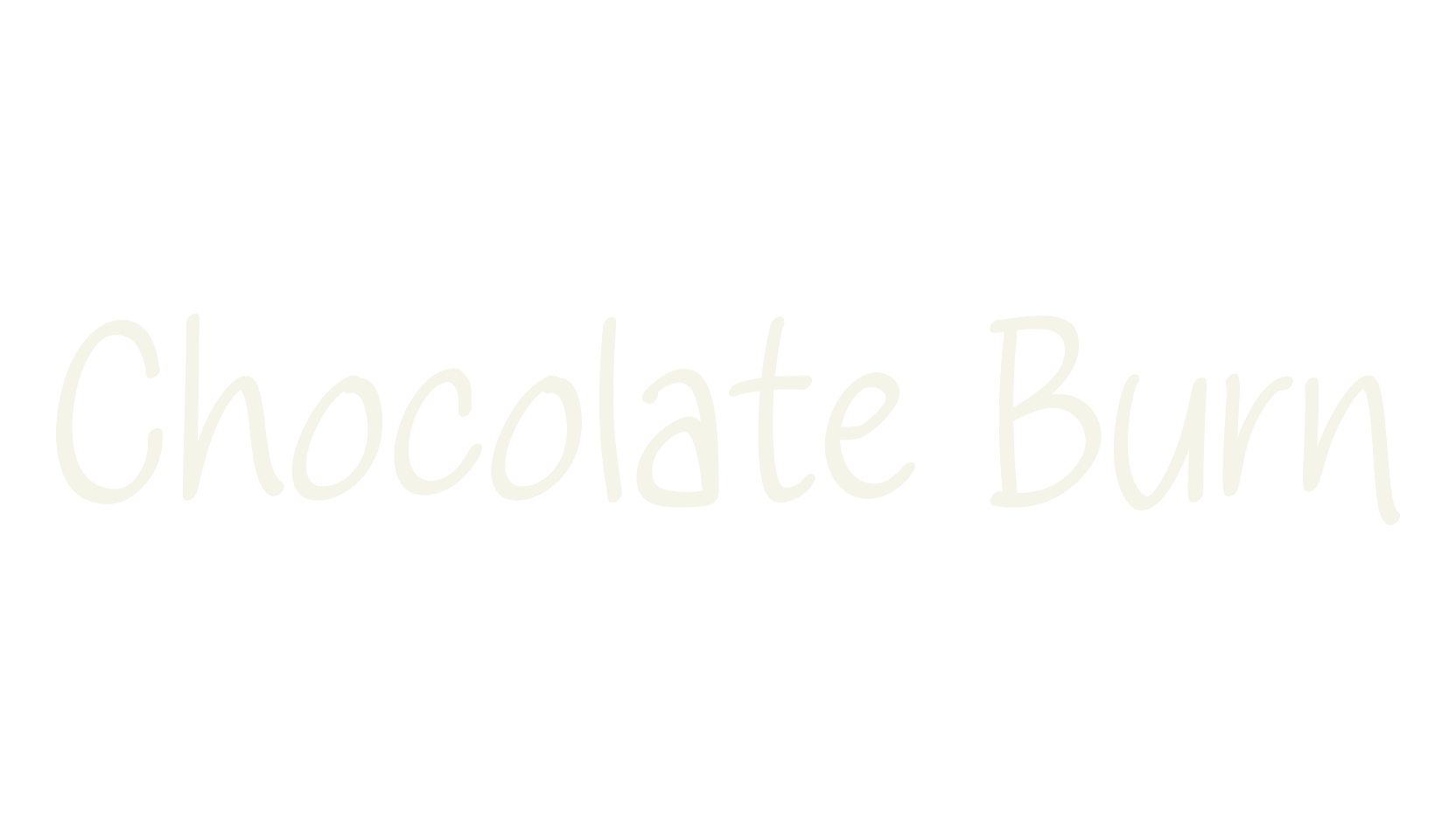 Chocolate Burn, calligraphy font preview