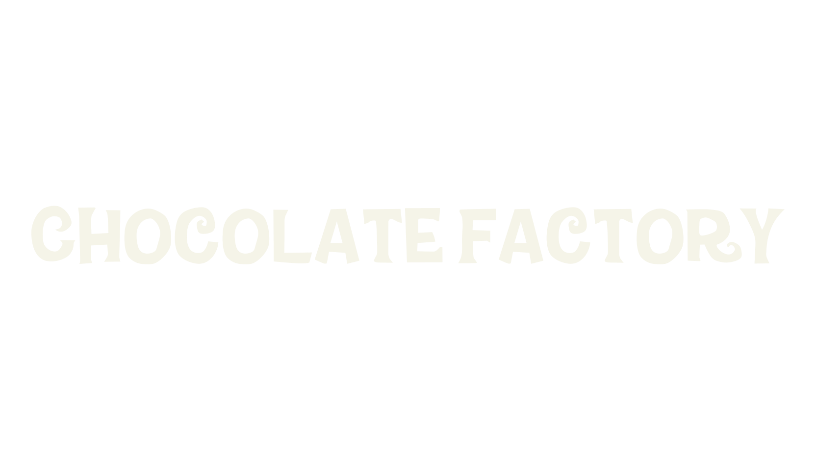 Chocolate Factory, display market font preview