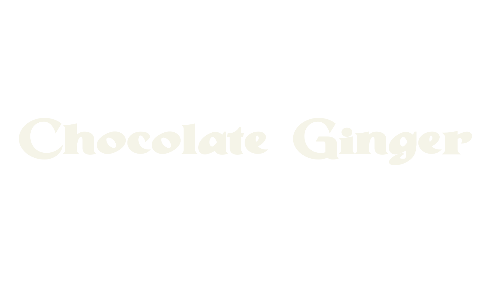 Chocolate Ginger, cafe font preview