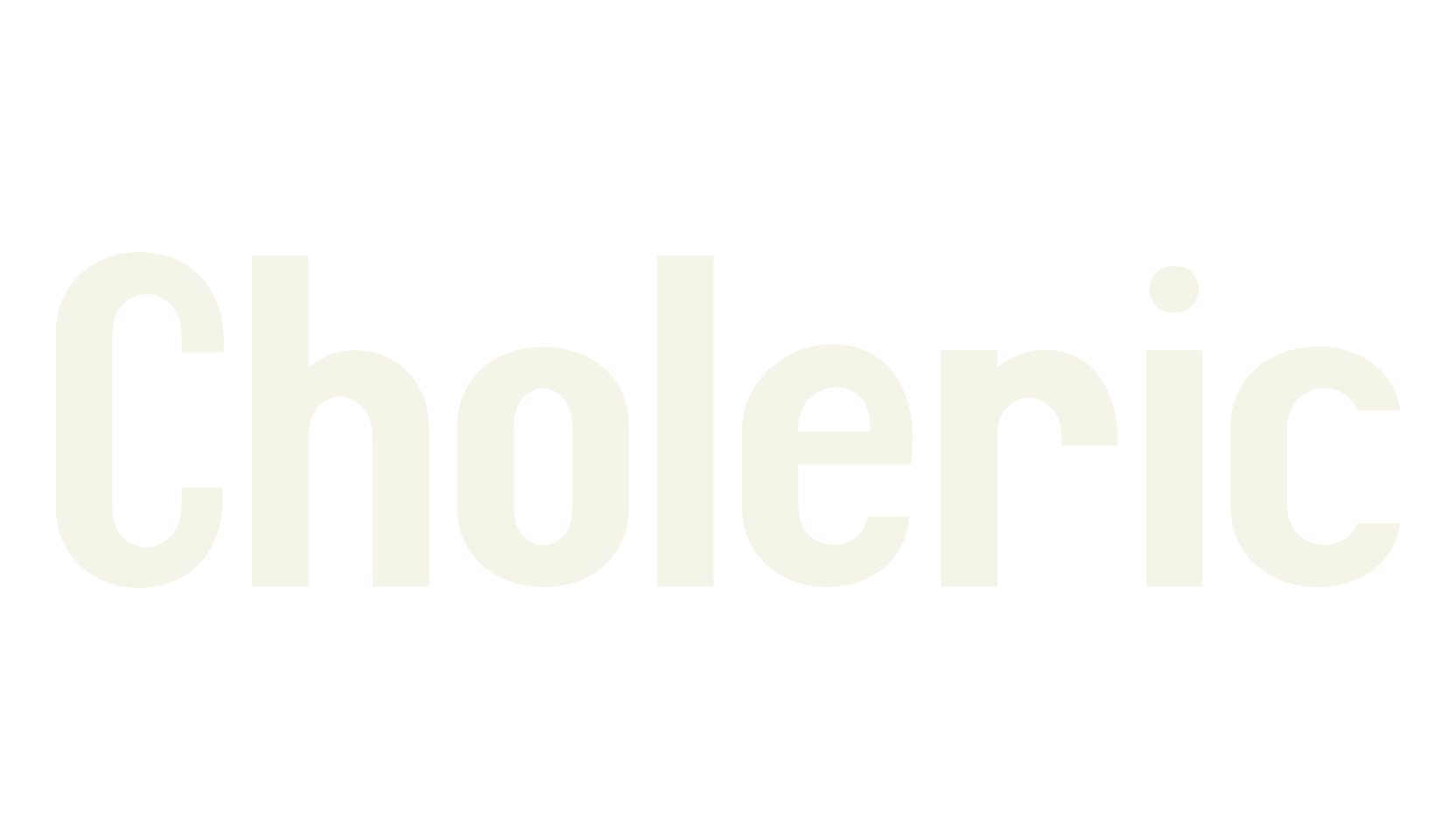 Choleric, modern font preview