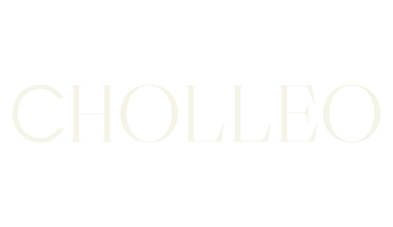 Cholleo, serif font preview