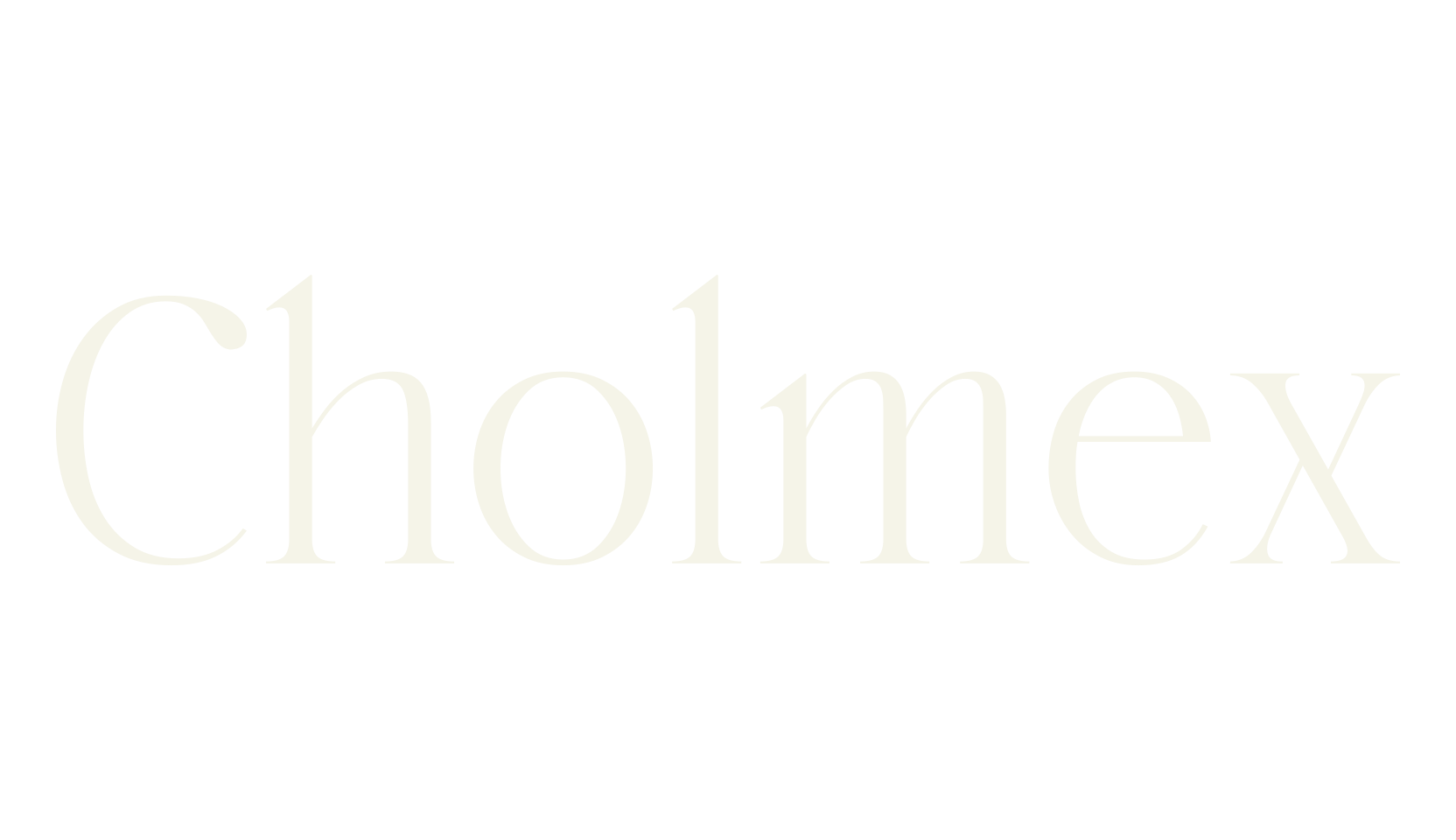 Cholmex, newspaper font preview