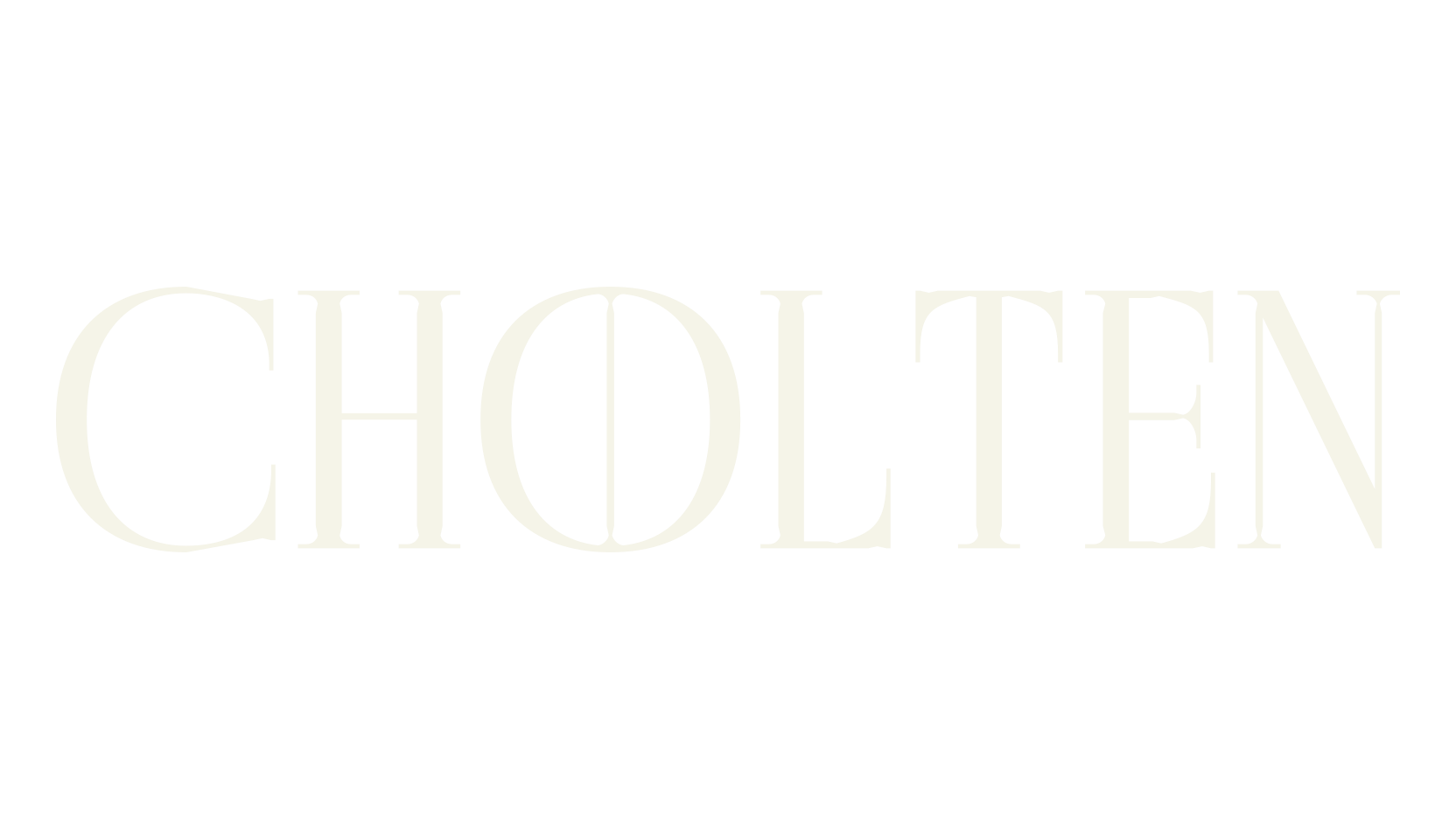 Cholten, serif font preview