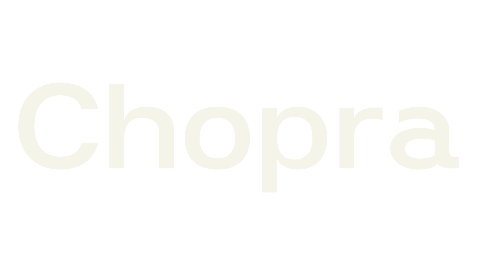 Chopra, cursive font preview