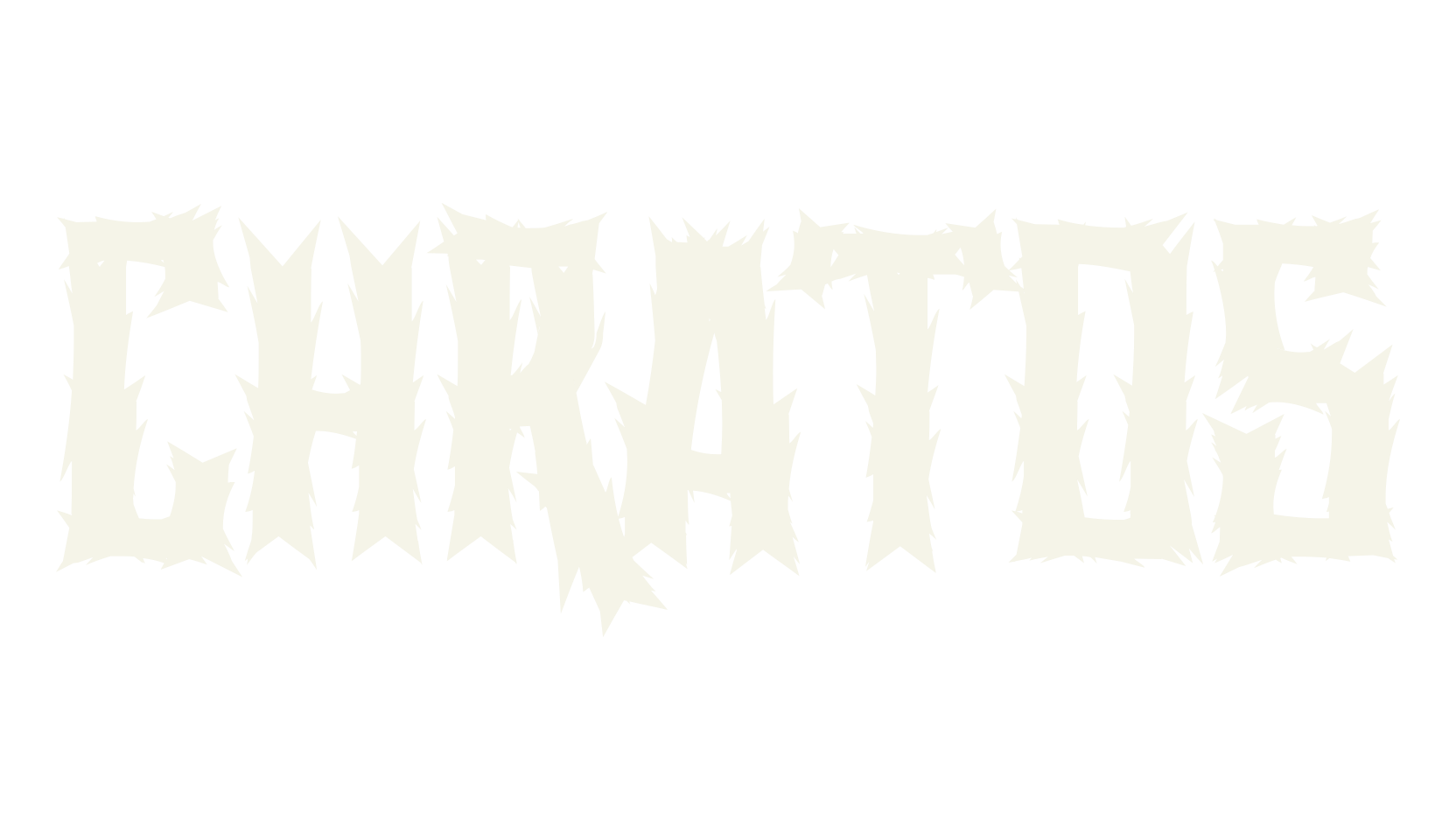 Chratos, cool font preview